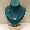 Radiant Circle Silver Mangalsutra