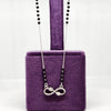 Infinity Bliss Sterling Silver Mangalsutra