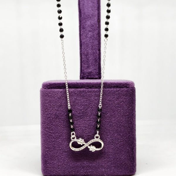 Infinity Bliss Sterling Silver Mangalsutra