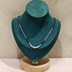 Diamond Glow Silver Mangalsutra