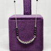 Diamond Glow Silver Mangalsutra