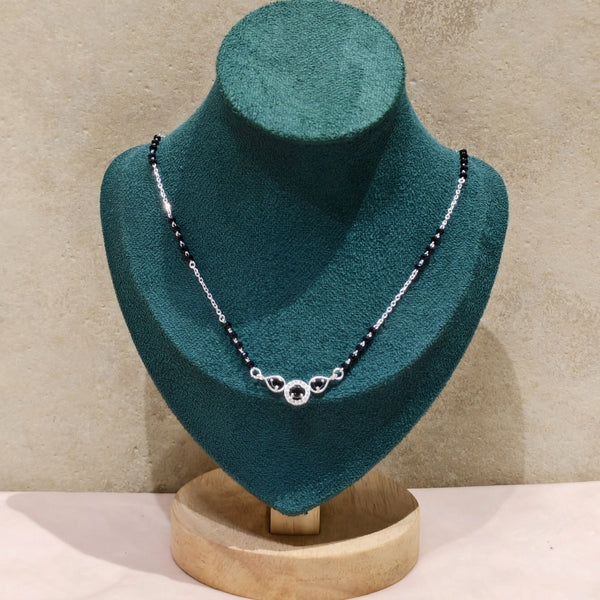 Radiant Love Sterling Silver Mangalsutra
