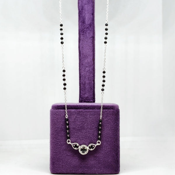 Radiant Love Sterling Silver Mangalsutra
