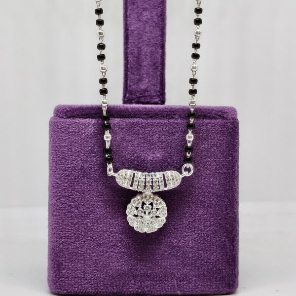 Halo Grace Sterling Silver Mangalsutra