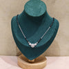 Aura Circle Silver Mangalsutra