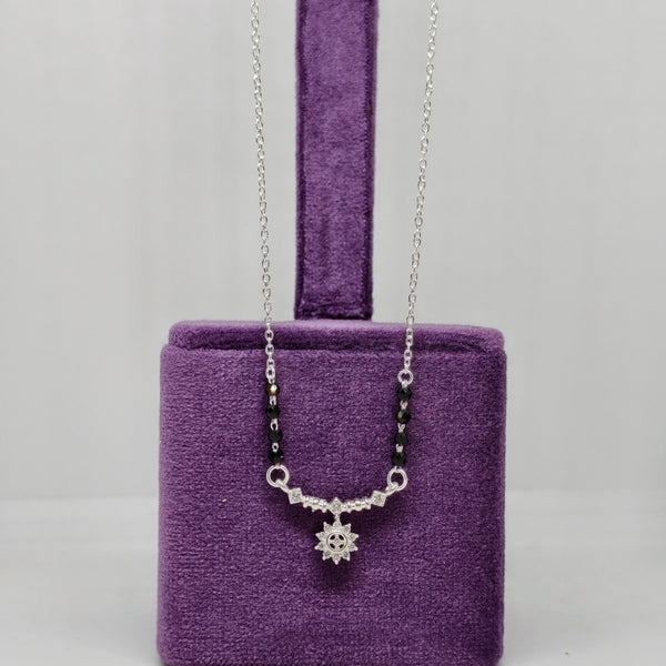 Pure Elegance Sterling Silver Mangalsutra