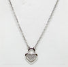 Eternal Silver Heart Antique Jewellery
