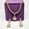 Rosé Elegance Necklace Silver Antique Jewellery