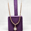 Rosé Elegance Necklace Silver Antique Jewellery