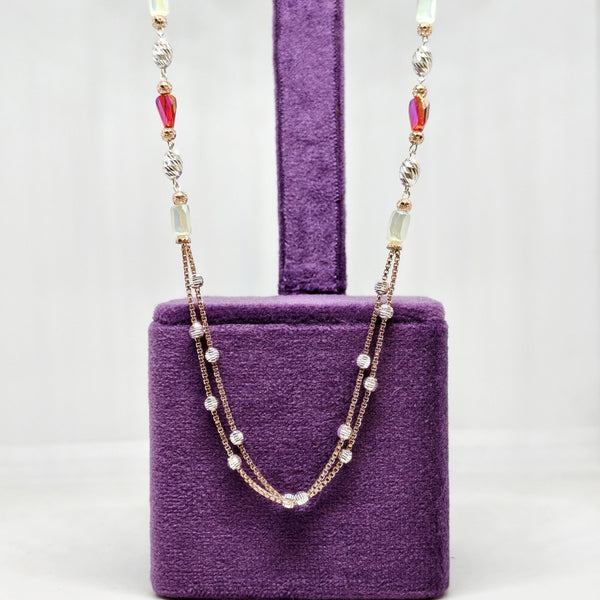 Eternal Vintage Silver Necklace