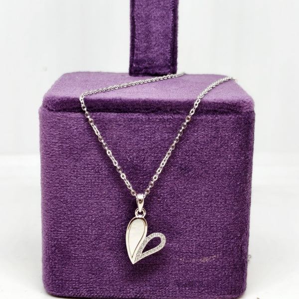 Victorian Heart Silver Antique Jewellery