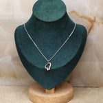 Eternal Silver Heart Antique Jewellery