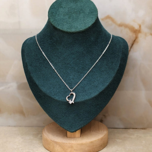 Eternal Silver Heart Antique Jewellery