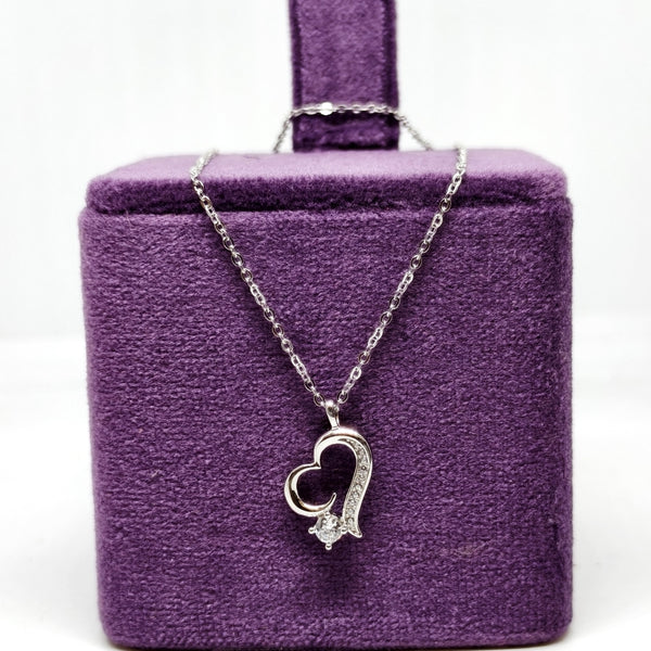 Eternal Silver Heart Antique Jewellery