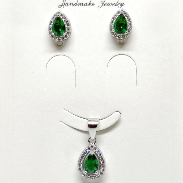 Royal Pendant Grace Silver Set