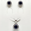 Heritage Pendant Silver Set