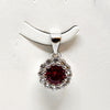 Heritage Bloom Silver Earrings Pendant Set