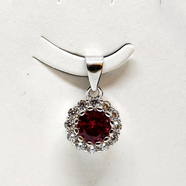 Heritage Bloom Silver Earrings Pendant Set