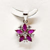 Imperial Silver Charm Earrings Pendent Set