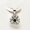 Classic Antique Silver Earring Pendent Duo