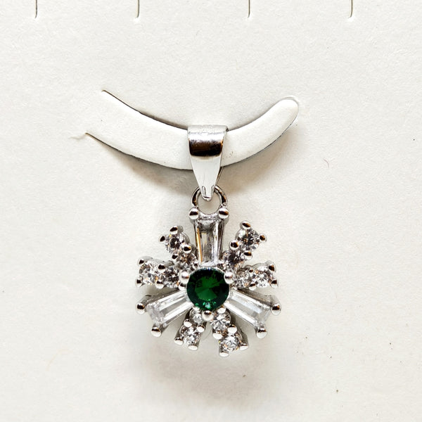 Classic Antique Silver Earring Pendent Duo