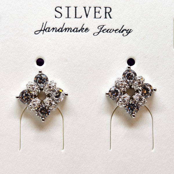 Silver Elegance Earring Pendent Set