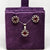 Classic Antique Silver Earrings Pendent Duo