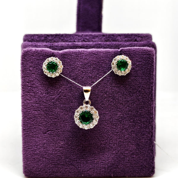 Vintage Royale Earrings Pendant Set
