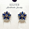 Silver Elegance Earrings Pendent Set