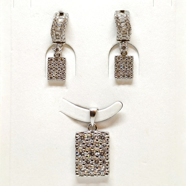 Antique Blossom Earrings Pendent Duo