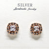 Silver Aura Earrings