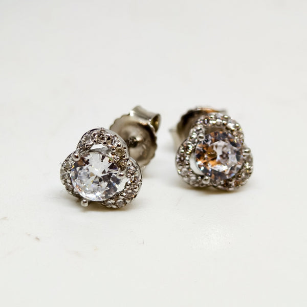 Silver Bloom Earrings