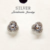 Silver Bloom Earrings