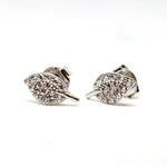 Elegant Leaf Silver Earrings