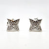 Starry Glow Silver Earrings
