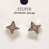 Starry Glow Silver Earrings