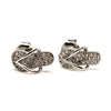 Crystal Shine Silver Earrings