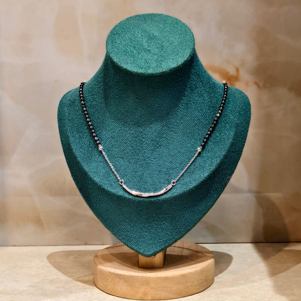 Pearl of Love Silver Mangalsutra