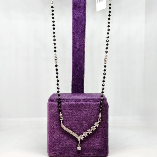 Timeless Love Silver Mangalsutra