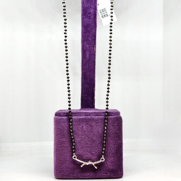 Timeless Love Silver Mangalsutra