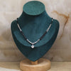 Silver Serenity Mangalsutra