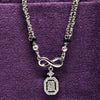 Regal Bloom Silver Mangalsutra