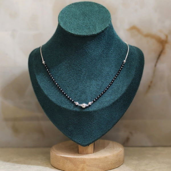 Graceful Tradition Silver Mangalsutra