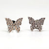 Aurora Butterfly Shine Silver Earrings