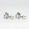 Aurora Shine Silver Earrings