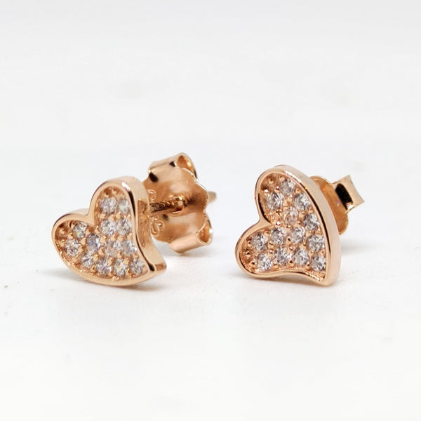 Ivora Blush Charm Silver Earrings