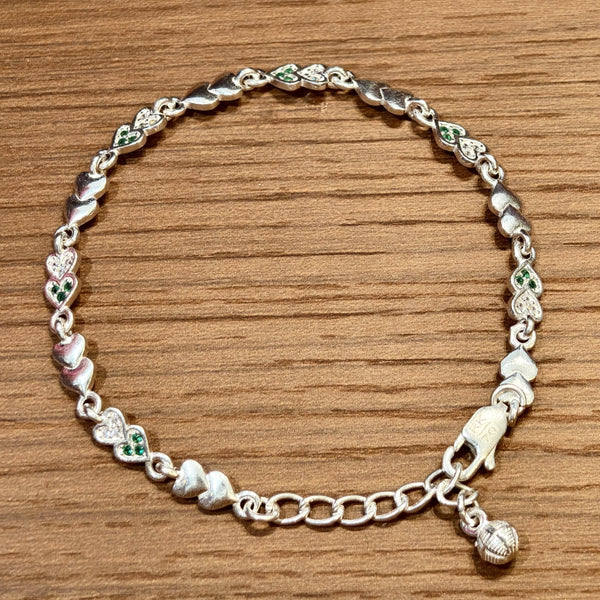 Silver Wave Bracelet