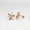 Nova Rosé Spark Studs Silver Earrings