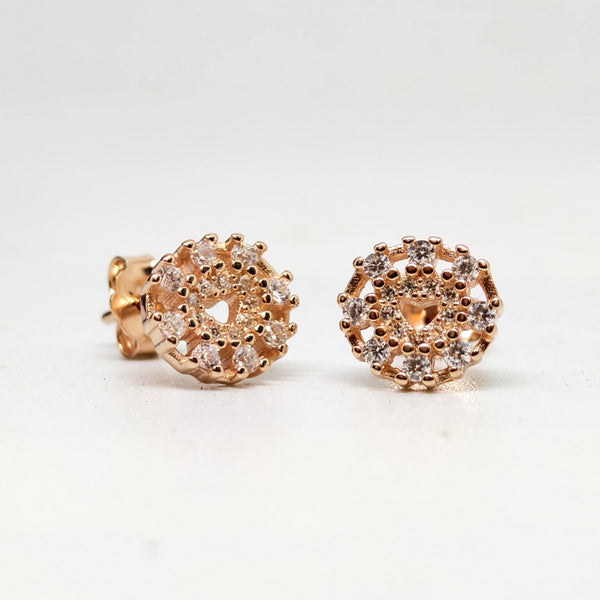 Ivora Blush Charm Silver Earrings