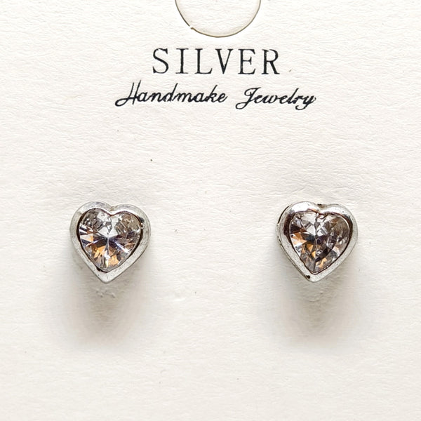 Serene Drop Silver Earrings